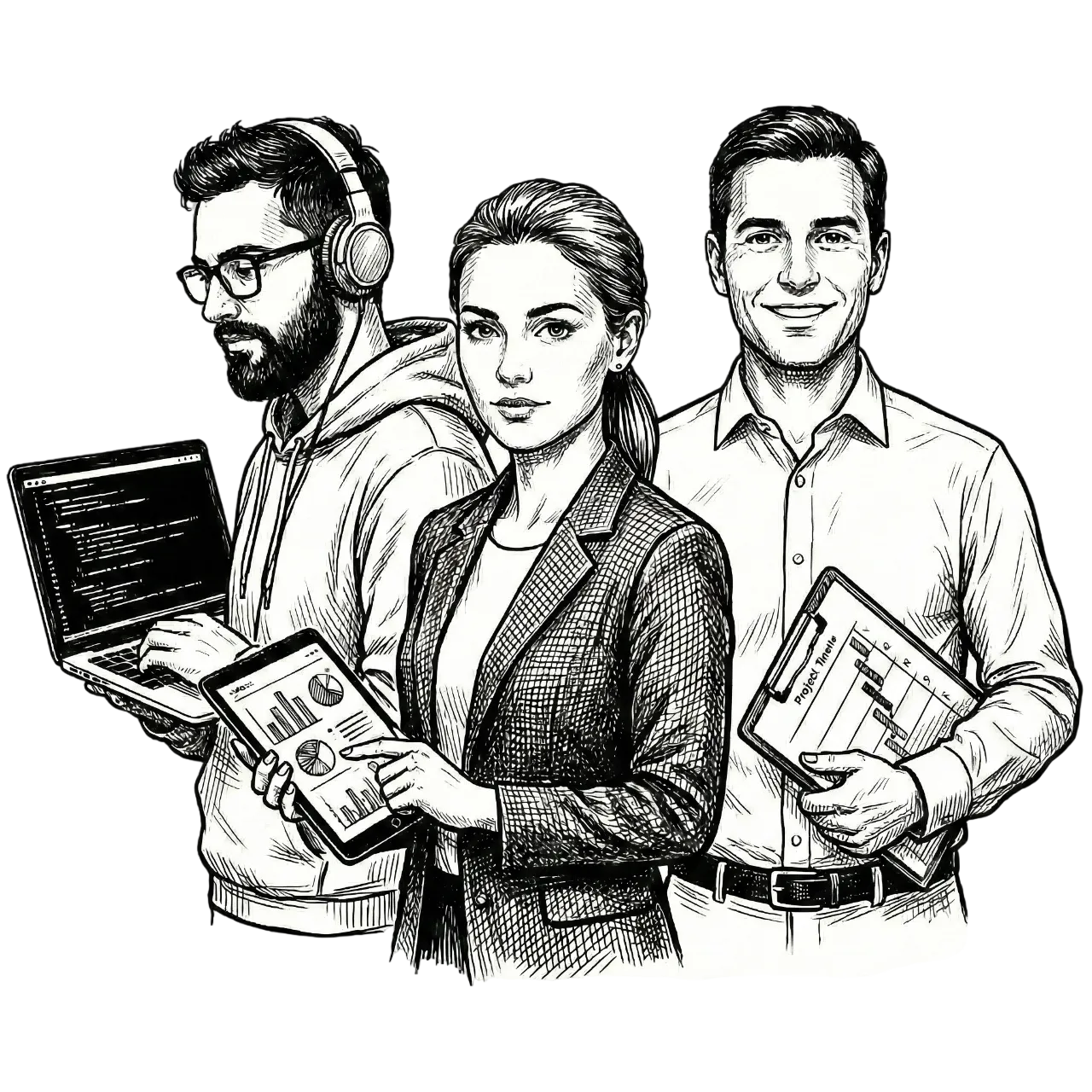 Illustration highlighting who the book is for