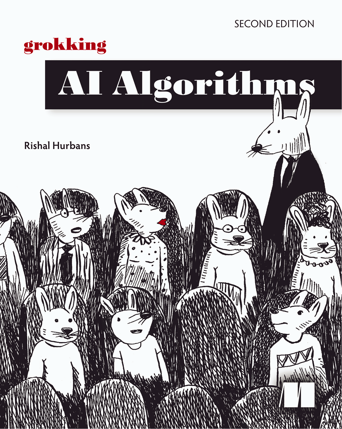 Grokking AI Algorithms book cover