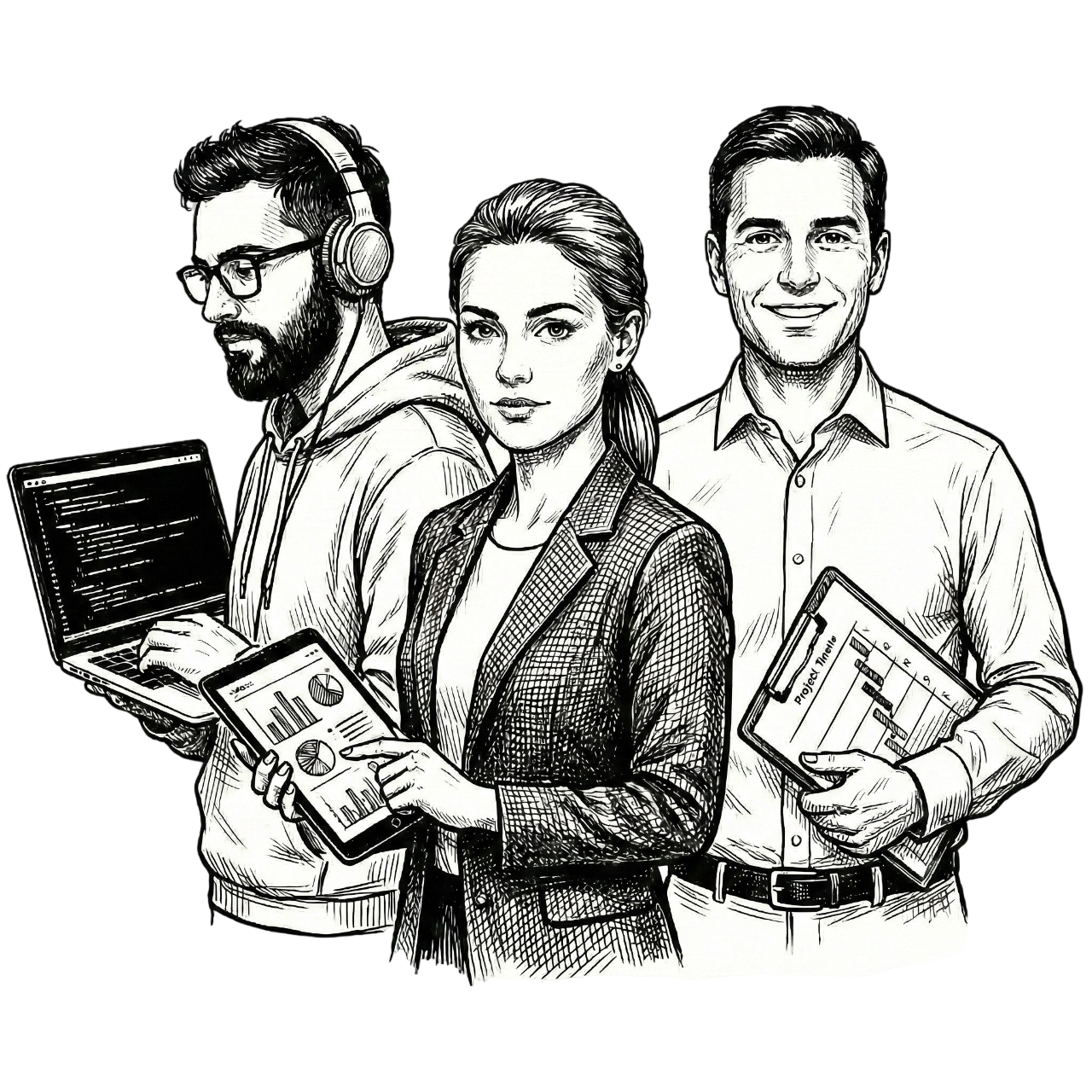 Illustration highlighting who the book is for